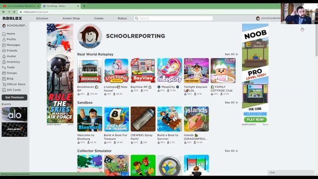 Enabling Parental Controls - Roblox - Parent Online Safety Guide смотреть онлайн