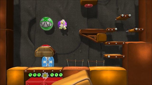 [Yoshi's Wooly World] 100% Walkthrough - World 2-3 смотреть онлайн