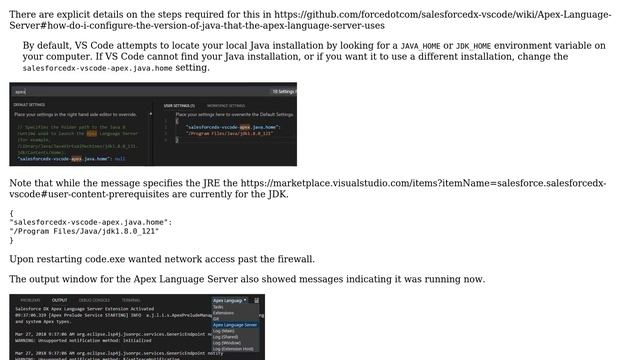 Salesforce: "Java runtime could not be located" when starting VSCode with the Salesforce Extensions смотреть онлайн