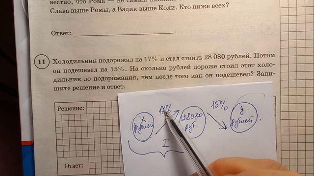 ВПР 6 КЛАСС. 1 ВАРИАНТ. 8-13 задания. смотреть онлайн