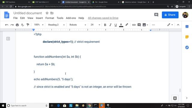 php functions смотреть онлайн