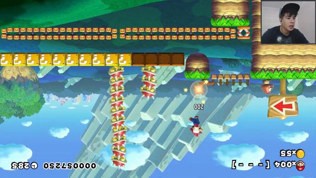 THE UPSIDE DOWN CHALLENGE! - Super Mario Maker - Taste 777 смотреть онлайн