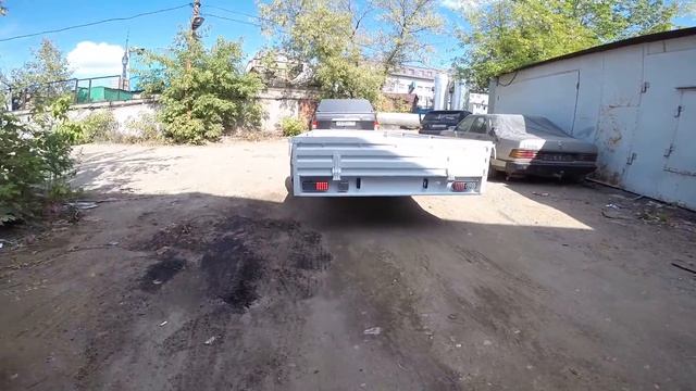 Прицеп 817717 полимер Белый (смотреть в HD) магазинприцепов.рф смотреть онлайн