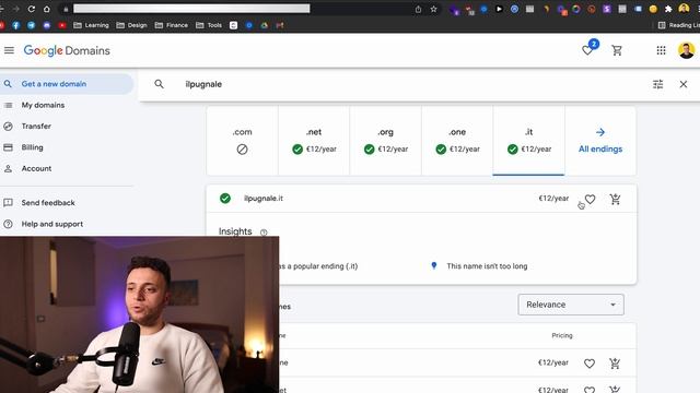 Come comprare un DOMINIO in 3 step (Google domains e Gsuite) смотреть онлайн