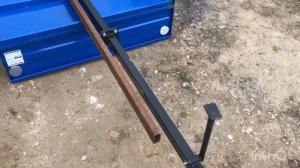 телега от мотоблока тпм2-221 переделка дышла.