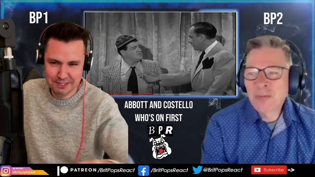 Brits First Time Reaction to Abbott and Costello - Who's On First смотреть онлайн