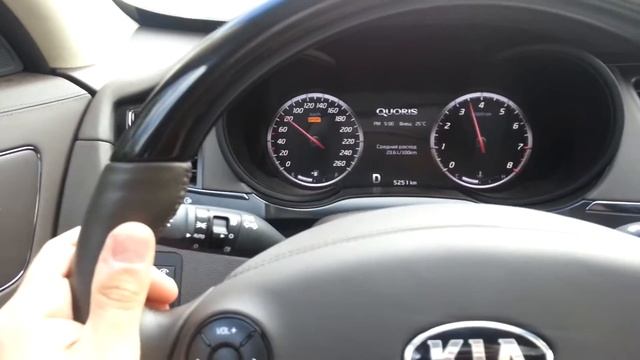 Kia Quoris acceleration - разгон киа кворис смотреть онлайн