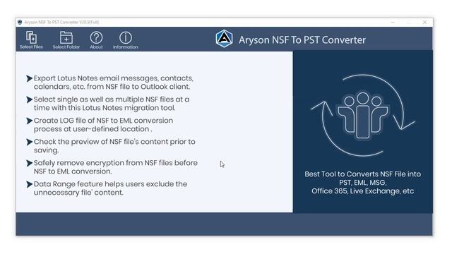 How to Convert NSF to PST File for Outlook using NSF Converter Tool смотреть онлайн