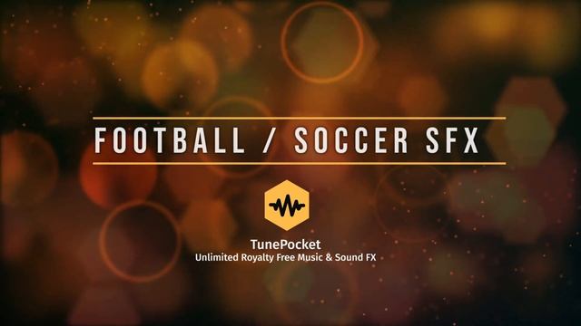 Football (Soccer) Sounds ⚽ Whistle, Stadium Crowd Cheering, Goal ⚽ Royalty Free SFX Sound Effects смотреть онлайн