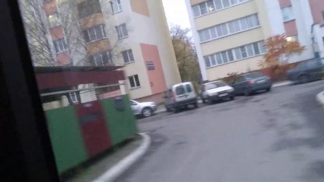 Поездка на жлобинском автобусе МАЗ-103. 465 АМ 5372-3 марш. 12 смотреть онлайн