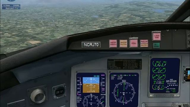 Flight Simulator X - Transitioning to Jets (Bombardier CRJ700) смотреть онлайн