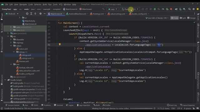 NEW Per App Language Preferences in Android 13+ (Backwards Compatible) - Android Studio Tutorial смотреть онлайн