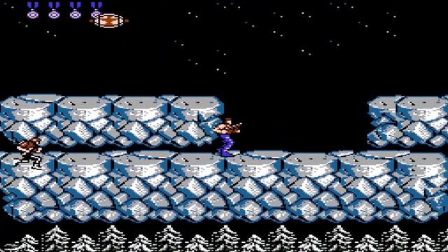Contra - Full Game 100% Walkthrough | Longplay - NES смотреть онлайн