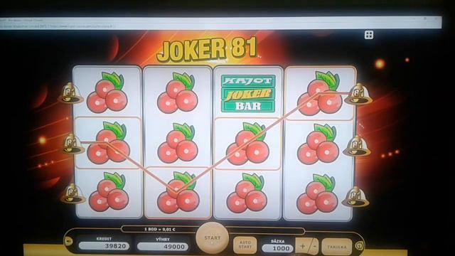 Kajot Joker 81 velka vyhra sazka 1000 plny plato смотреть онлайн