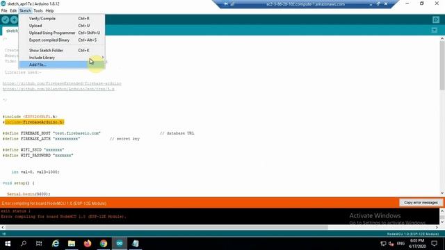 How To Fix Error Compiling For Board NodeMCU (ESP 12E Module) смотреть онлайн