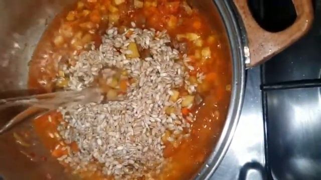 Шурбо бо перловка (чав)/ " Суп рассольник с пеловкой. Бо хохиши обуначи?❤?? смотреть онлайн