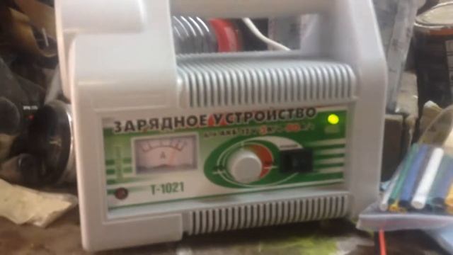 Видео работы "Устройства зарядное 12V 7А 80Ач 220V АВТОЭЛЕКТРИКА" смотреть онлайн