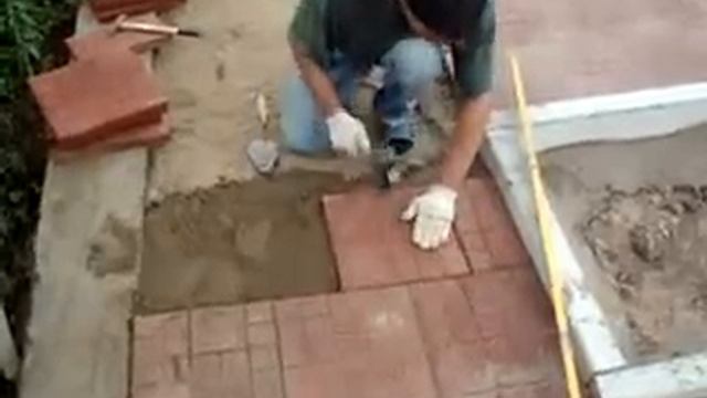 Видеопрезентация укладки тротуарной плитки смотреть онлайн