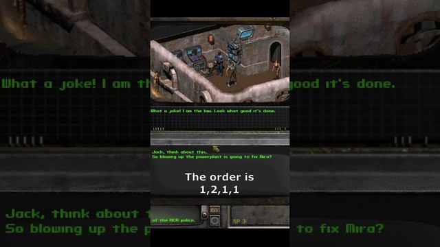 Quick Guide To Talking Jack Out Of It At The NCR Power Plant In Fallout 2 смотреть онлайн