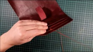 Женский кошелек своими руками + выкройка/Women's wallet with their own hands + pattern