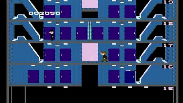 Elevator Action gameplay and review Famicom смотреть онлайн