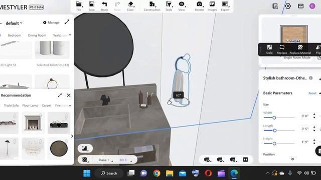Modern Bathroom Design Tutorial Part 1 | Homestyler