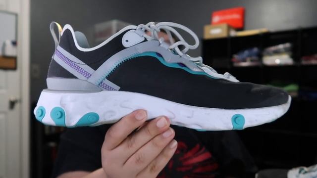 update: AFTER WEARING NIKE REACT ELEMENT 55 FOR 1 WEEK! смотреть онлайн