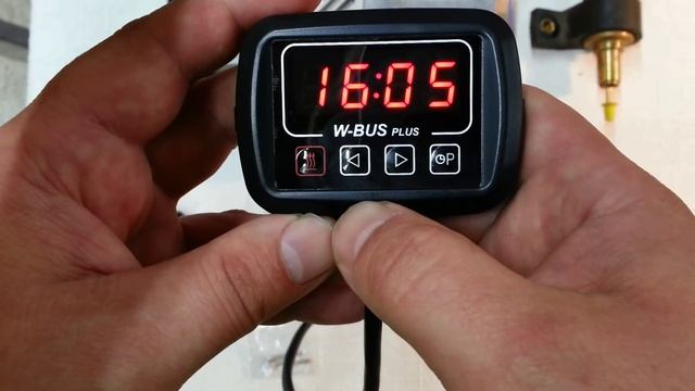 ОБЗОР для webasto и Ebarspaecher Мини таймер W-BUS смотреть онлайн