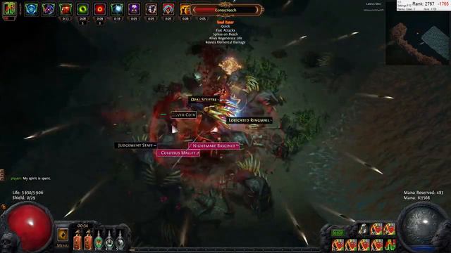 Path of Exile: Shield Charge build смотреть онлайн