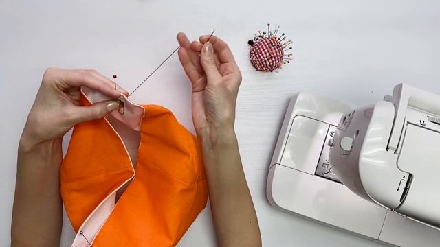 Slide Down Project Bag Sewing Tutorial / How To Sew Fabric Bag EASY Sewing Project For Beginners