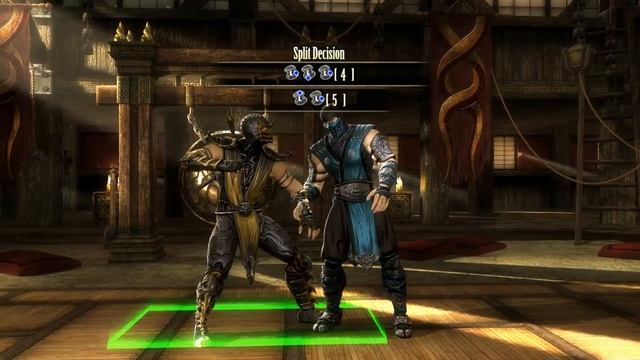 Фаталити Скорпиона, Джонни Кейджа и Синдел смотреть онлайн