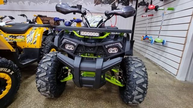 Квадроцикл PROMAX STORM 190CC с опциями, освещение, подогрев ручек, цепь на колеса для зимы смотреть онлайн
