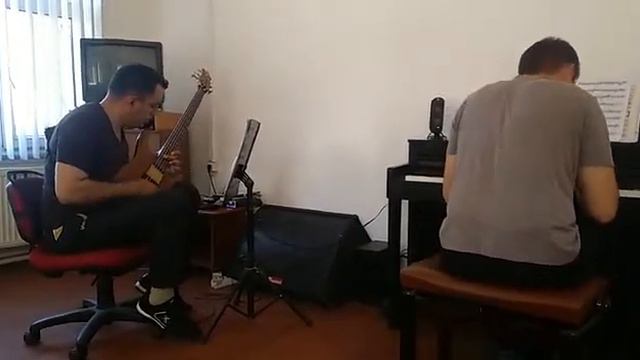 Sting-Shape of My Heart ( Bass Guitar and Piano Cover) смотреть онлайн