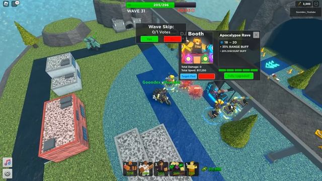 One Mechanic and One Baseball player VS Molten Boss Roblox Tower Defense Simulator смотреть онлайн
