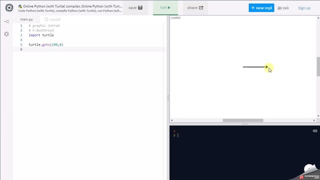 CS-7_ReplITTurtle смотреть онлайн