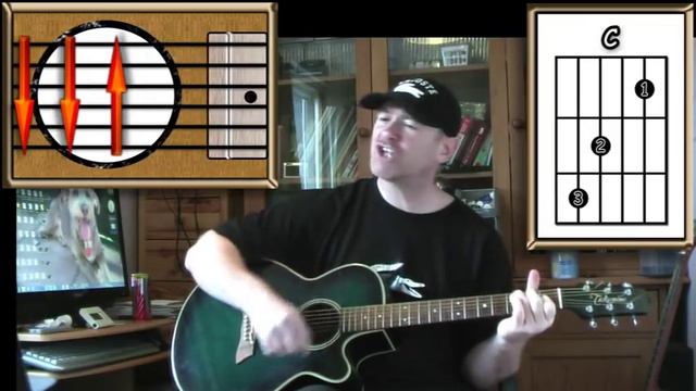 Cum On Feel The Noize - Slade / Oasis - Acoustic Guitar Lessson (easy) смотреть онлайн