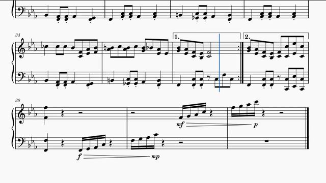 Hello Charlotte - Swedish Fish - Piano Arrangement смотреть онлайн