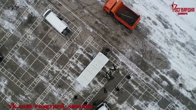 Самара. День Росгвардии-2018. Показательные выступления СОБР смотреть онлайн