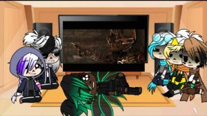 Sans AU react to Red hood • FNAF song part 6. + bonus reaction,info (⚠️MY AU⚠️)