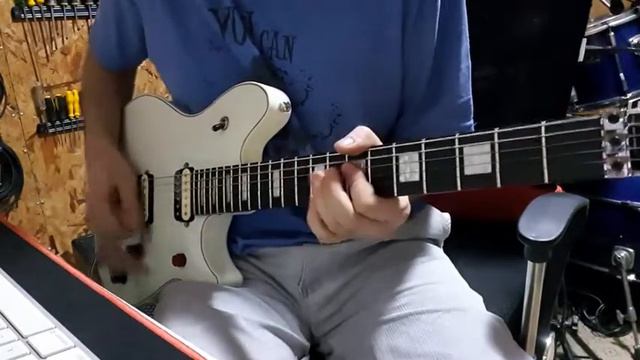 Van Halen - Unchained Guitar Cover - Customy Pickups test смотреть онлайн