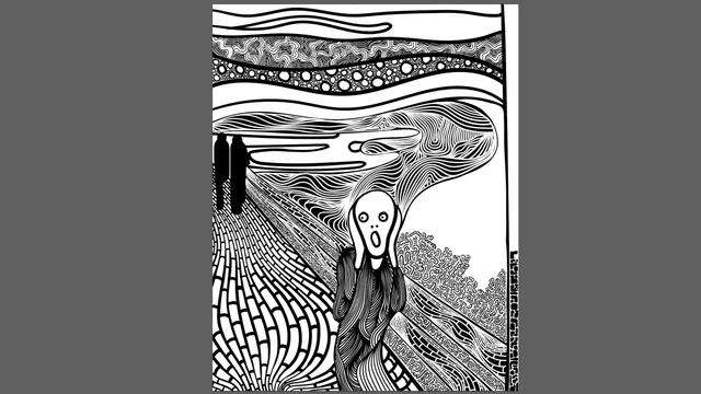 The Scream - Doodle Transformation [EPISODE 2] Edvard Munch смотреть онлайн