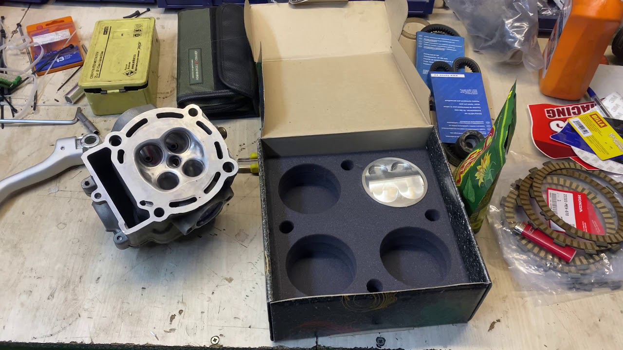 Zongshen 177mm с портингом, новым поршнем и мощностью 33,2 Hp на колесе. смотреть онлайн