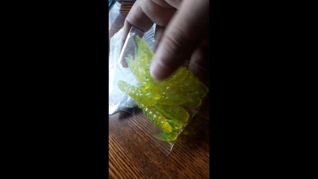 Подготовка к весеннему сезону продолжается. Пришли силиконовые приманки Larva и Crazy Flapper с Али смотреть онлайн