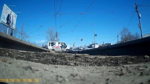 Камера под трамваем БКМ 62103 N: 3093 смотреть онлайн