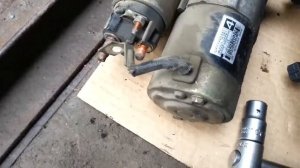 Обслуживание стартера Ситроен С5-1 часть 3