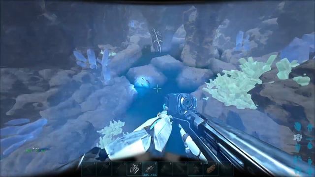 ARK: Survival Evolved | Эпизод 57: Снежная пещера (тучи врагов!). Часть 1.