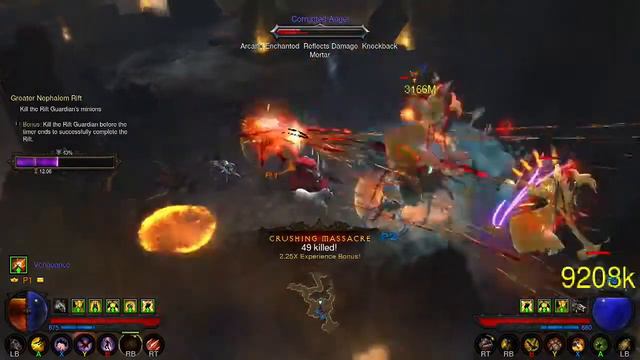 Diablo 3 ROS Speed Greater Rift Xbox One смотреть онлайн