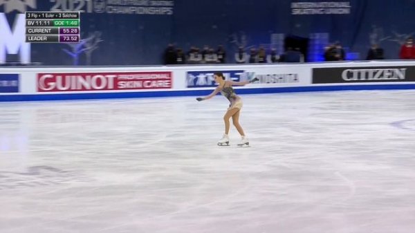 Anna Shcherbakova / Анна Щербакова - Beethoven's 5 Secrets (2021 World Championships)