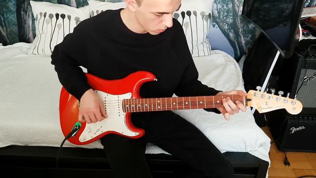 Player Stratocaster HSS Sonic Red смотреть онлайн