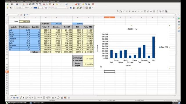 Tuto vidéo : Les graphiques dans LibreOffice Calc смотреть онлайн